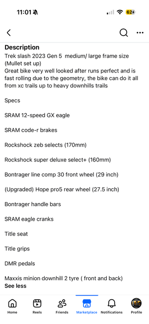 Trek Slash 8 Gen 5 2023