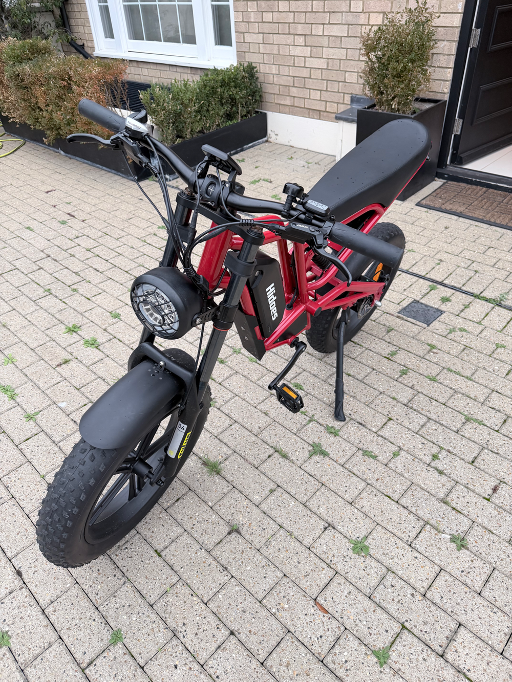 Hidoes Hidoes B6 MTB 20 inches Electric Mountain Bike 48V 15.6Ah W1200 Fat Tyre E-Bike 2025