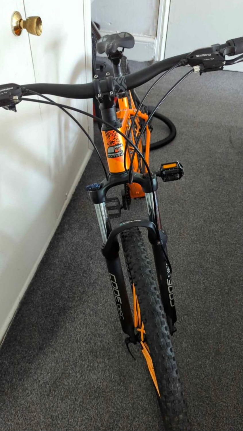 Carrera Code Disc Mens Mountain Bike 2023