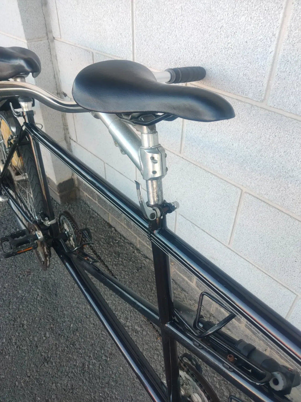 Well appointed tandem bike