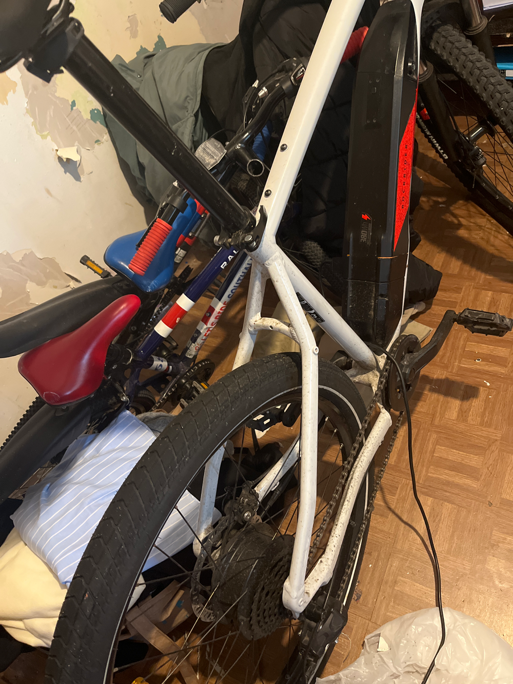 Rockrider 27.5 inches Hardtail Electric Mountain Bike E-ST100 2023