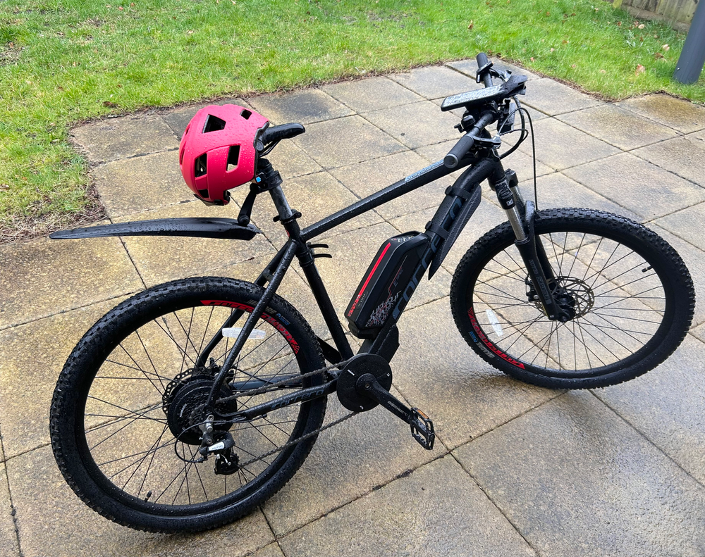 Carrera Vengeance E Mens Electric Mountain Bike 2.1 2023