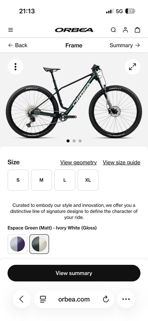 Orbea Alma 29 H10 2016