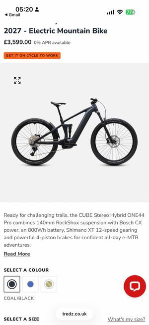 Cube Stereo Hybrid One44 Pro 2027