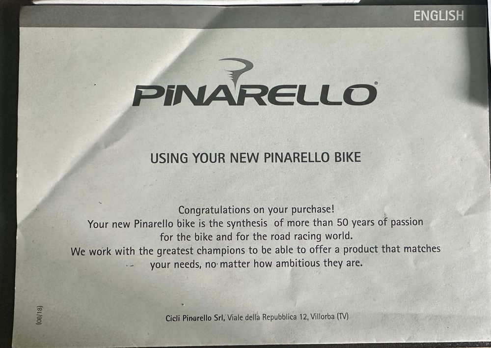 Pinarello Nytro Road Ultegra 2022