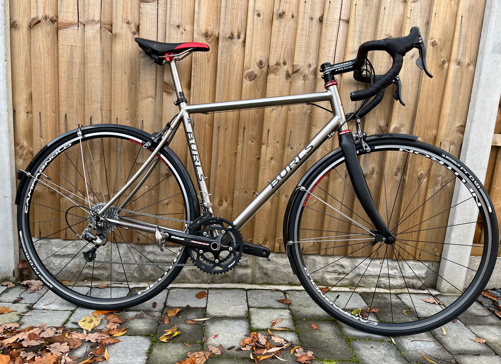 Burl’s titanium  Audax 2009