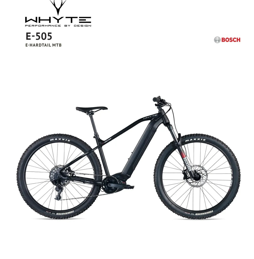 Whyte E-505 Hardtail Electric Mountain Bike 2022