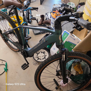 Scott Scott sub cross eRIDE 10 2024 men's Hybrid E-bike - Malachite green - medium