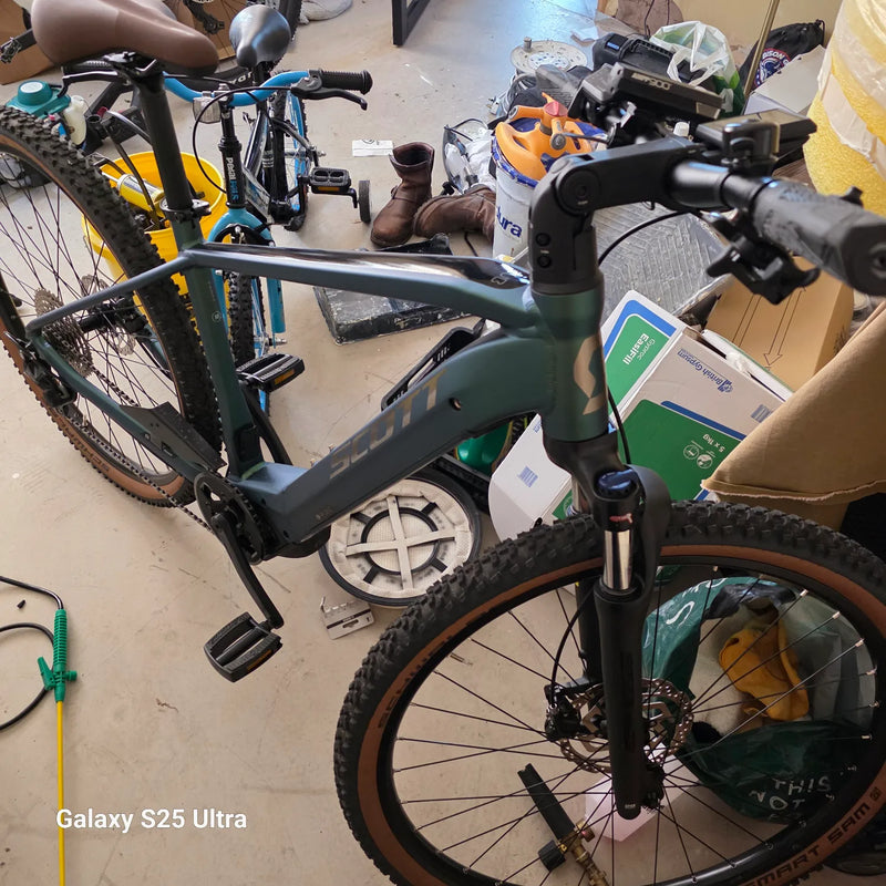 Scott Scott sub cross eRIDE 10 2024 men's Hybrid E-bike - Malachite green - medium