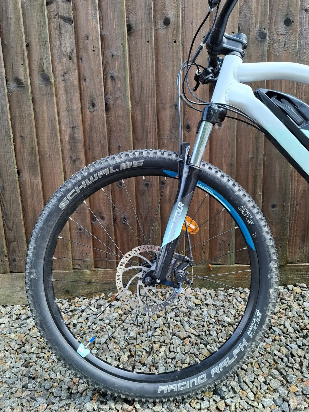 ROCKRIDER 27.5 inches Hardtail Electric Mountain Bike E-ST 100 2023