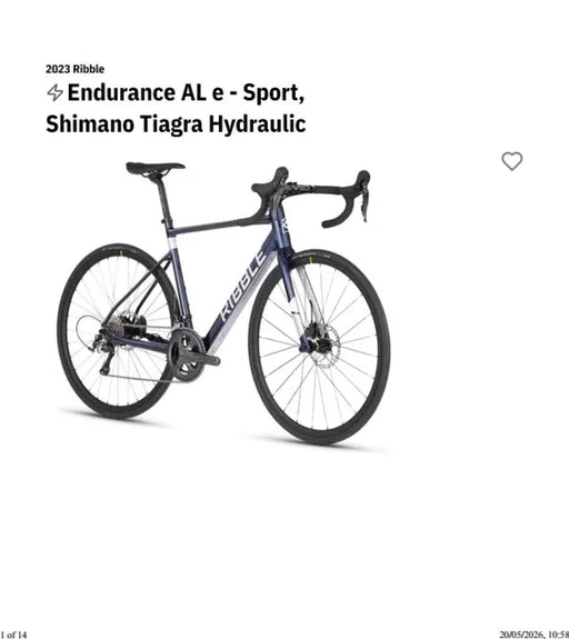 Ribble Endurance AL Shimano Tiagra 2023