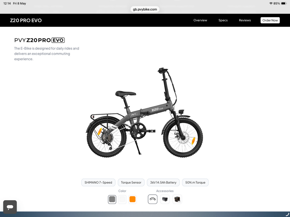 PVY Z20 Pro Evo 2026
