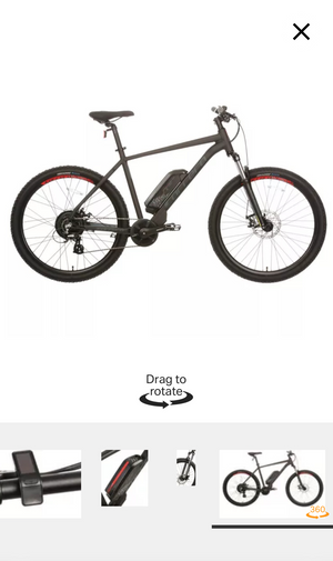 Carrera Carrera Vengeance E Mens Electric Mountain Bike Shimano 2.1 - M, L Frames 2024