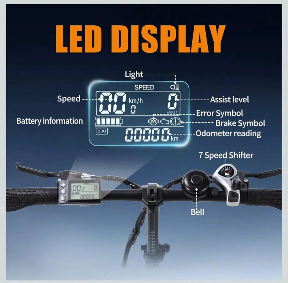 TWOFIS Electric Bicycle  2025