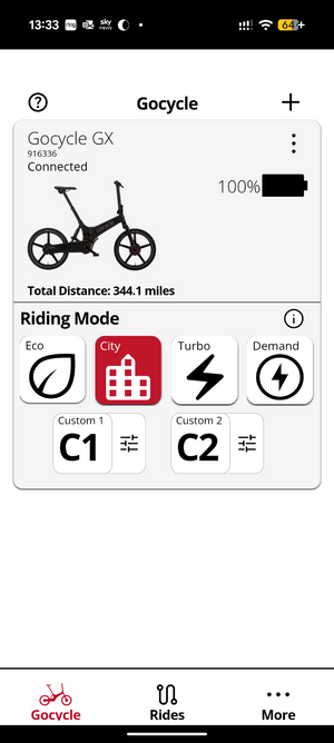 Gocycle GX Folding Electric 2022