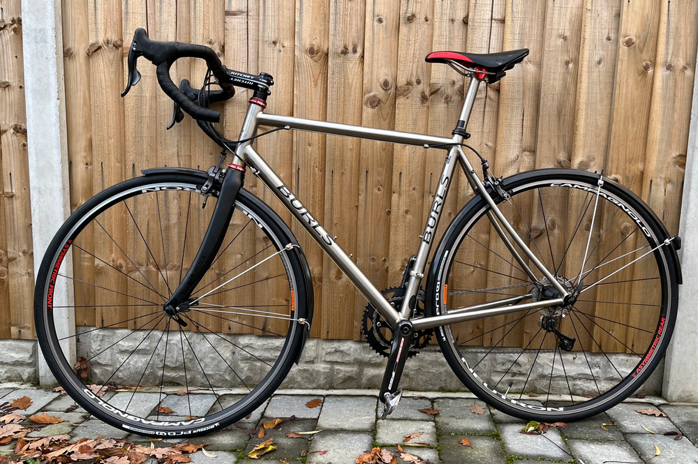 Burl’s titanium  Audax 2009