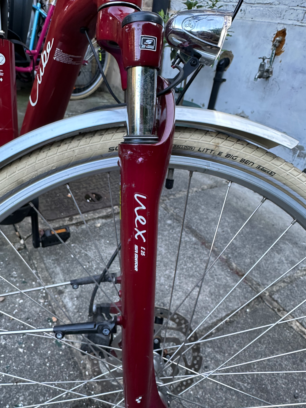 Cube Cube Ella Ride Hybrid 500 Electric Hybrid Bike in Red 2020
