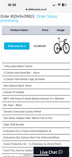 Ribble Endurance SL e, Shimano Ultegra 2022