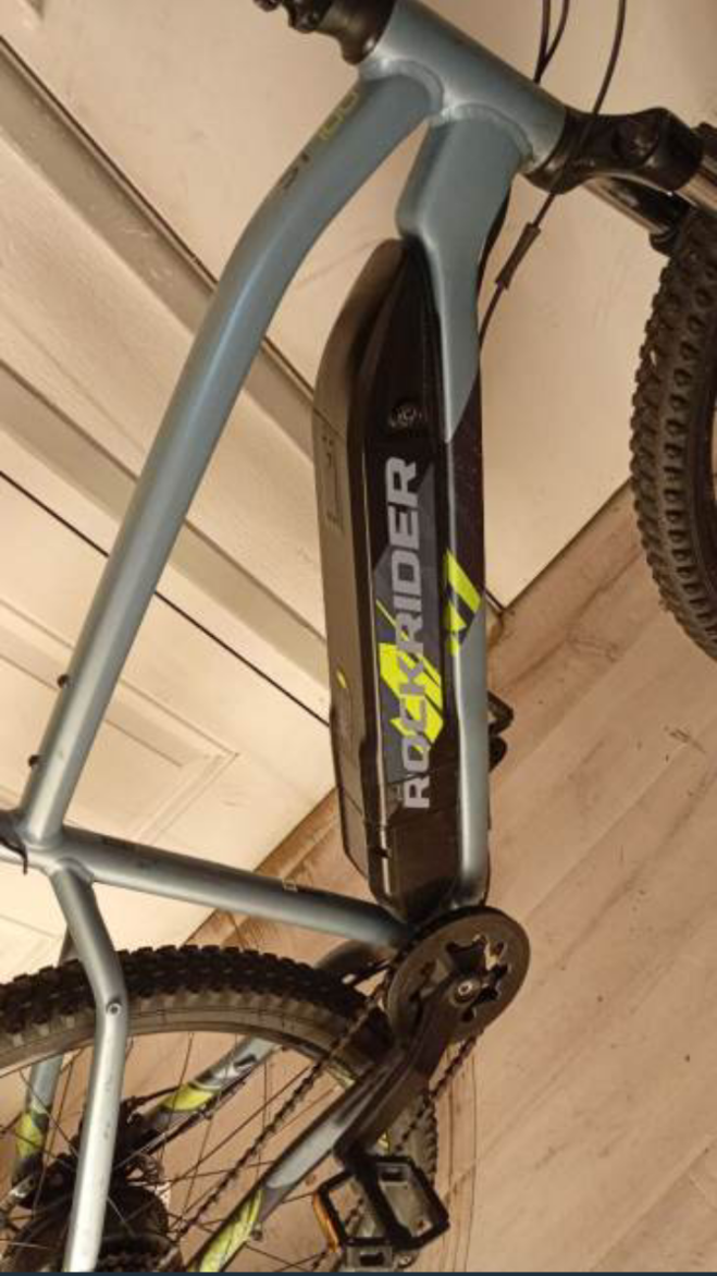 Rockrider e-ST100 electric bike  Model:	27.5 inches Hardtail Electric Mountain Bike E-ST 100 2023