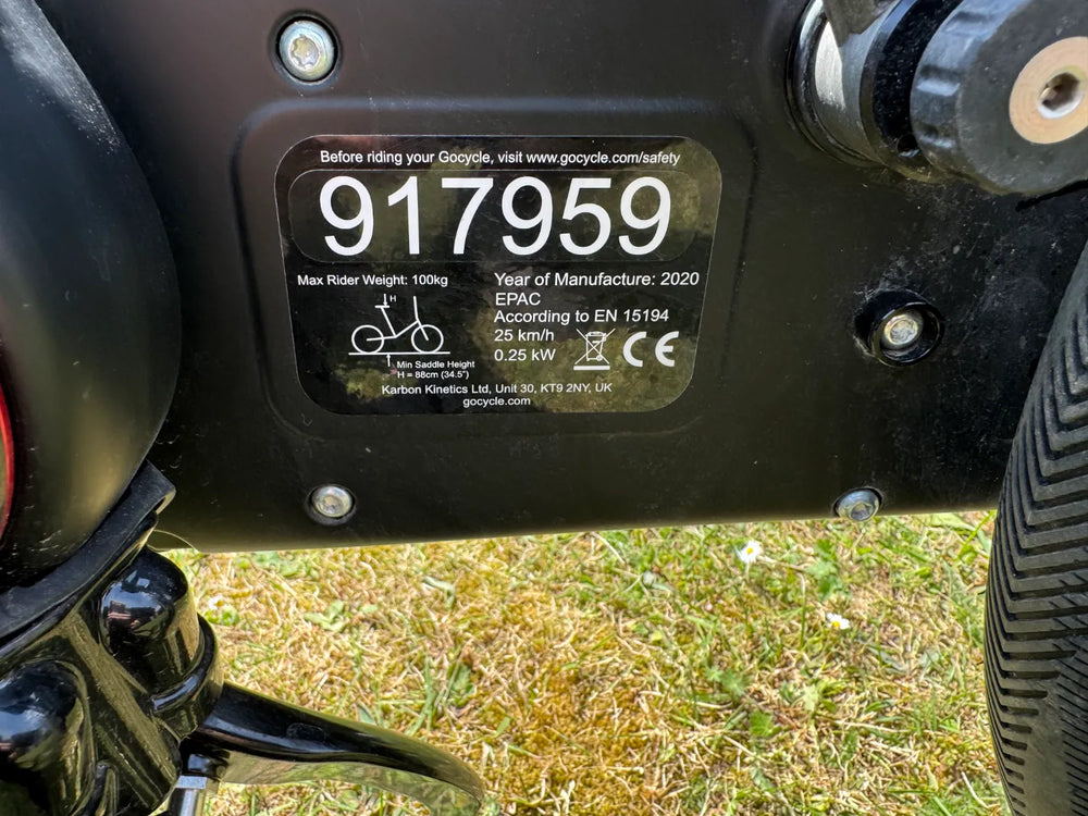Gocycle GX Folding Electric 2022