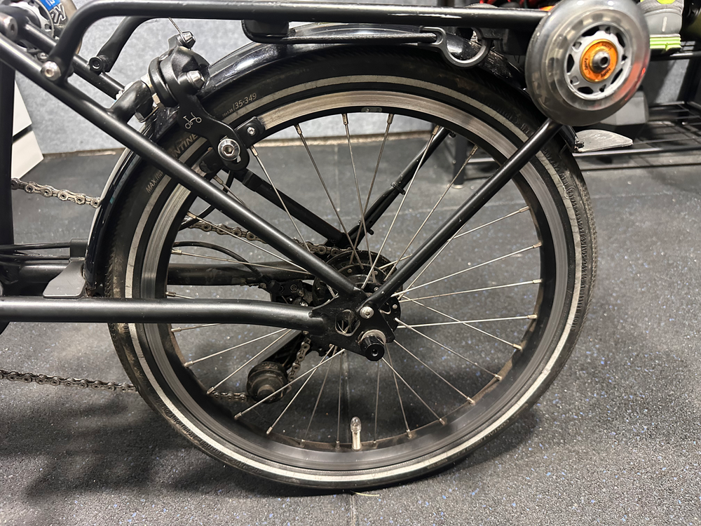 Brompton Electric P Line Urban with Roller Frame 2023
