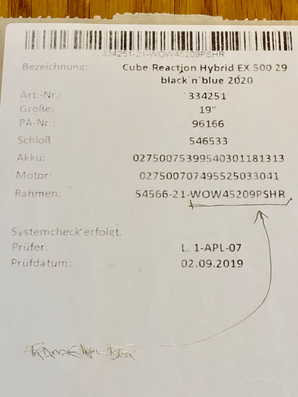 Cube Reaction Hybrid Ex 500 29 2020