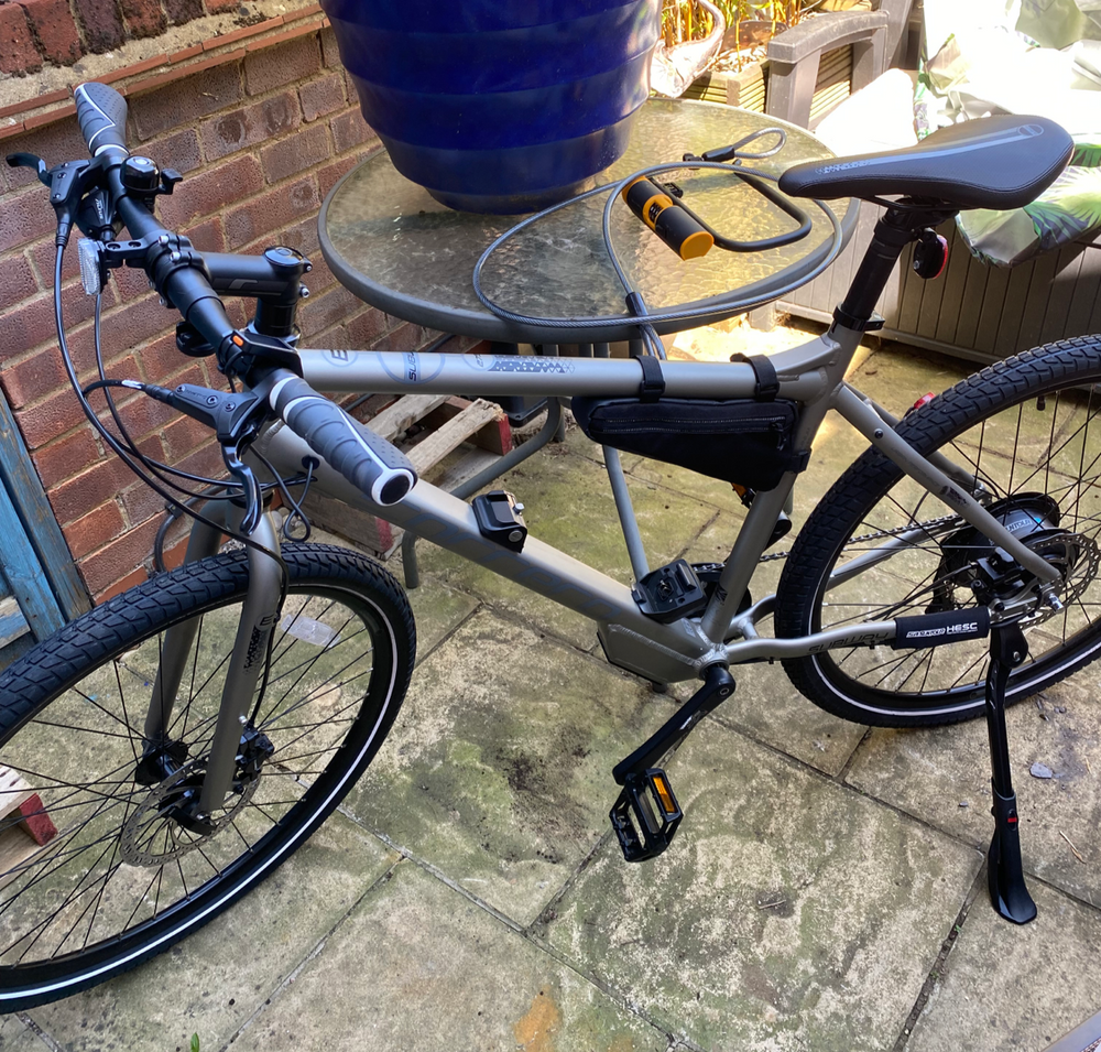 Carrera Crossfire E Mens Electric Hybrid Bike 2022