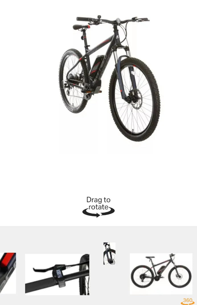 Carrera Vengeance E Mens Electric Mountain Bike Shimano 2.1 2023