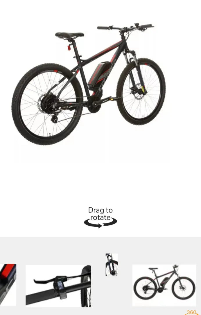 Carrera Vengeance E Mens Electric Mountain Bike Shimano 2.1 2023