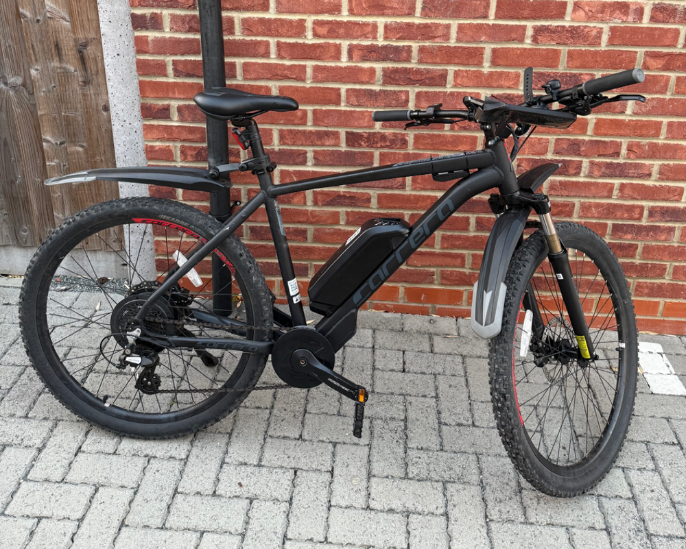 Carrera Vengeance E Mens Electric Mountain Bike 2.1 2023