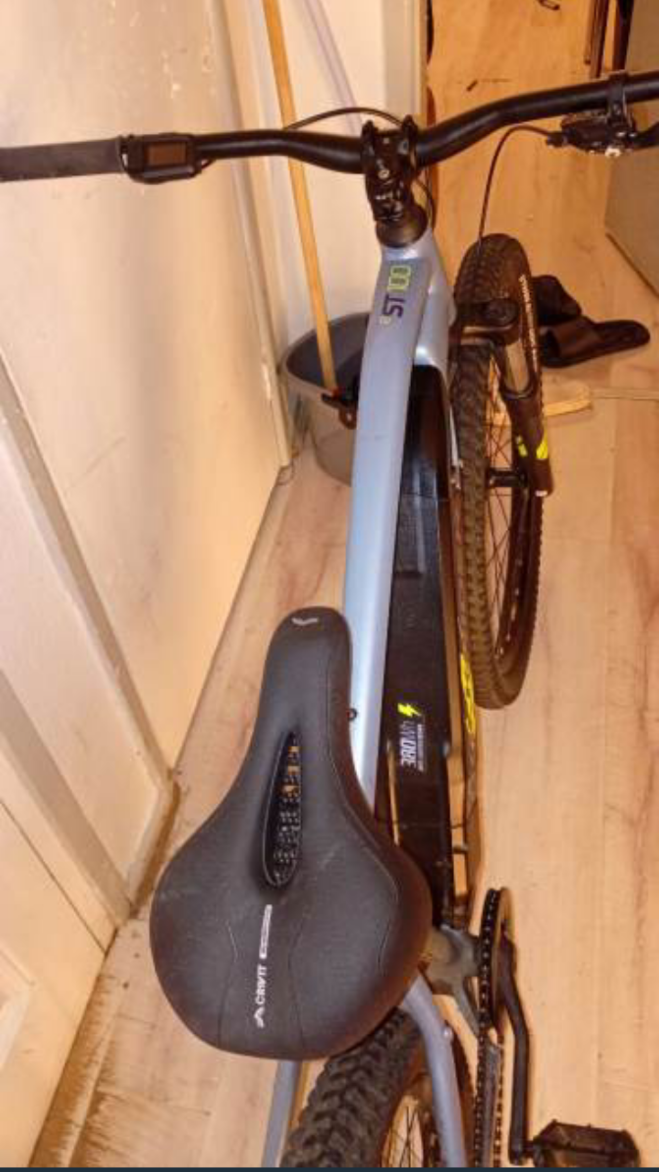 Rockrider e-ST100 electric bike  Model:	27.5 inches Hardtail Electric Mountain Bike E-ST 100 2023