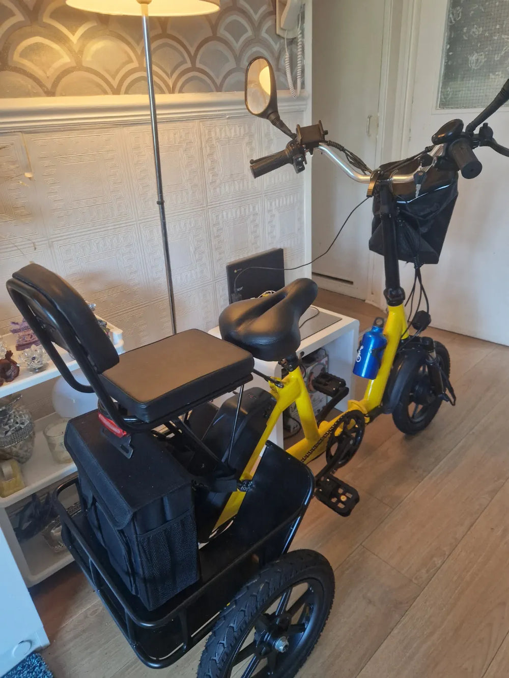3 wheel tricycle adult foldable steel trike Brand Generic 2026