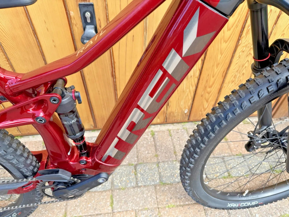 Trek RAIL 5 FULL SUSPENSION MOUNTAIN EBIKE **SMALL FRAME** 2023