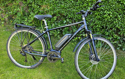 Carrera Crossfuse Mens Electric Hybrid Bike 2022