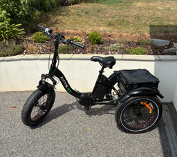 Jorvik JMT9 Mid Drive Folding Electric Trike  2021