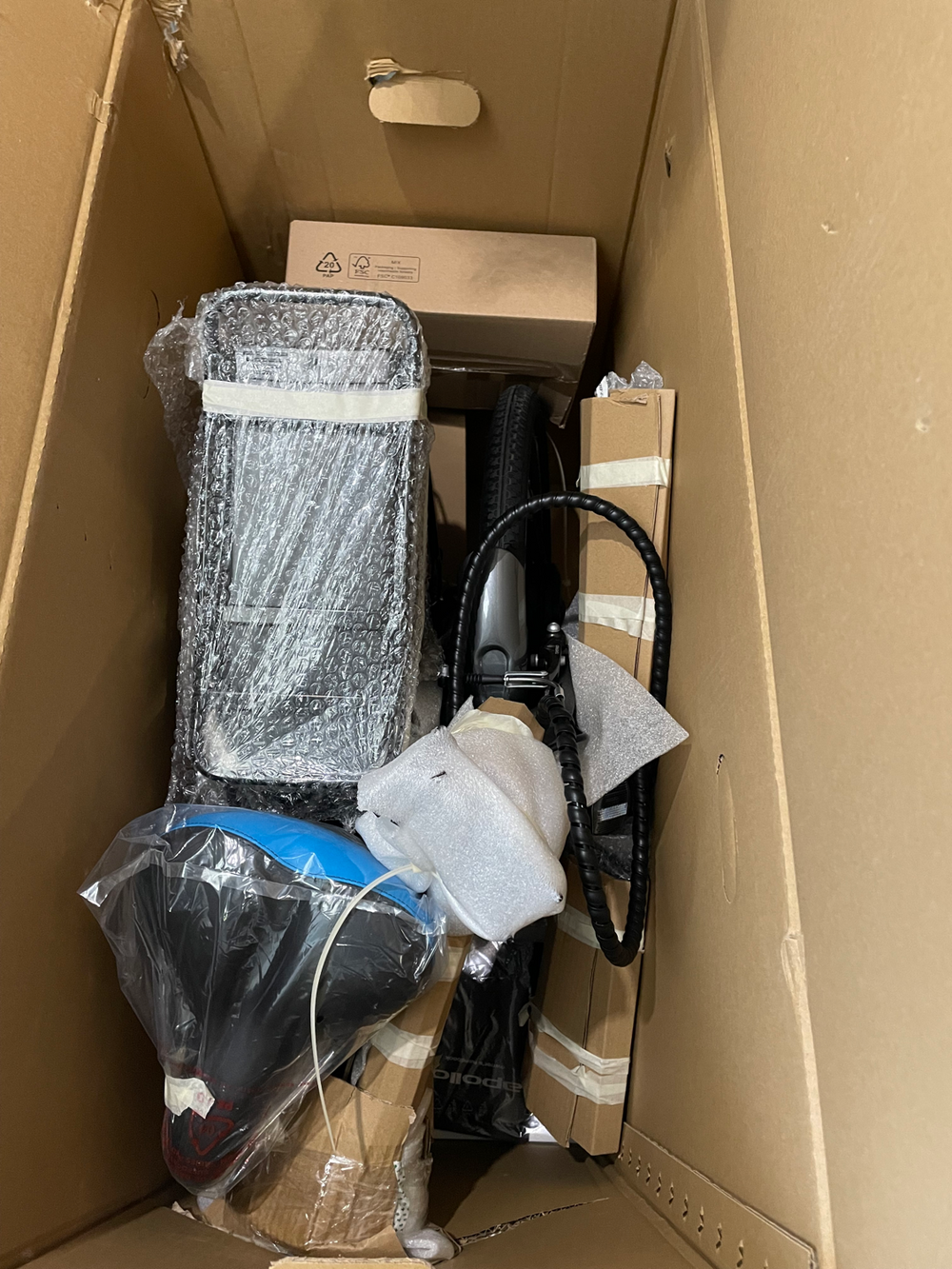 Apollo Transport Electric Folding Bike 2023