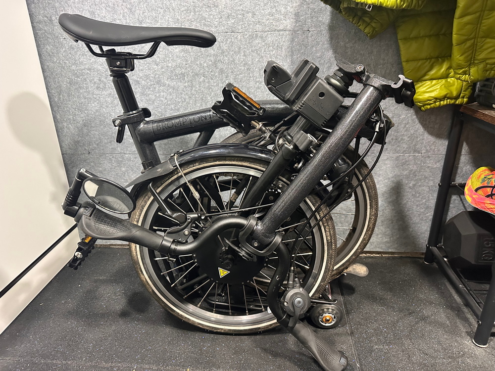 Brompton Electric P Line Urban with Roller Frame 2023