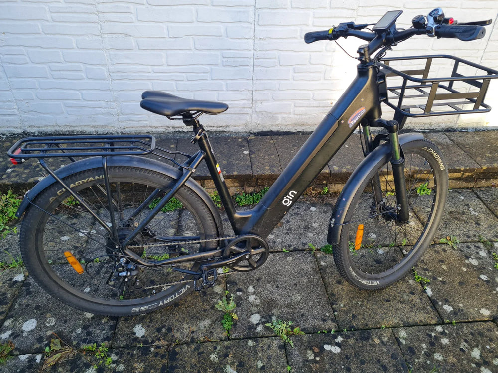 GIN X step through electric hybrid bike  2024