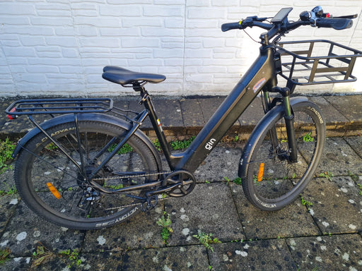 GIN X step through electric hybrid bike  2024