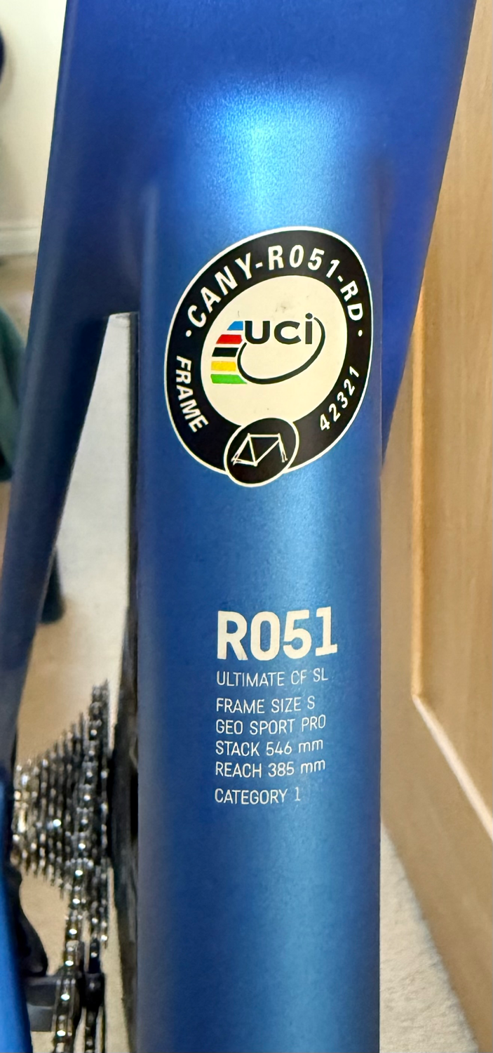 Canyon Ultimate CF SL Disc 8.0 2017