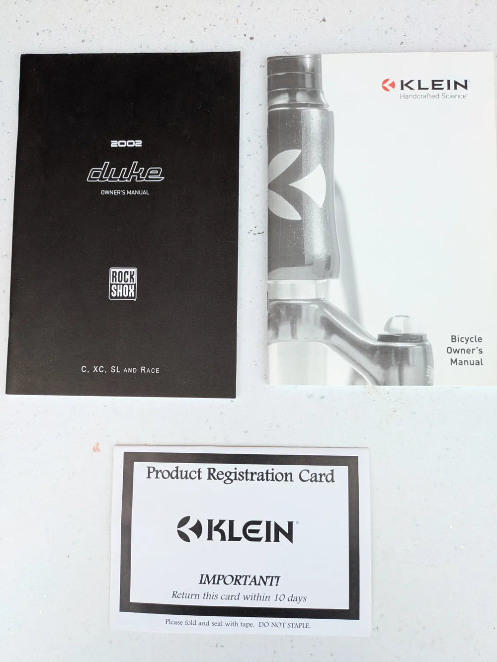 Klein Attitude comp  2001