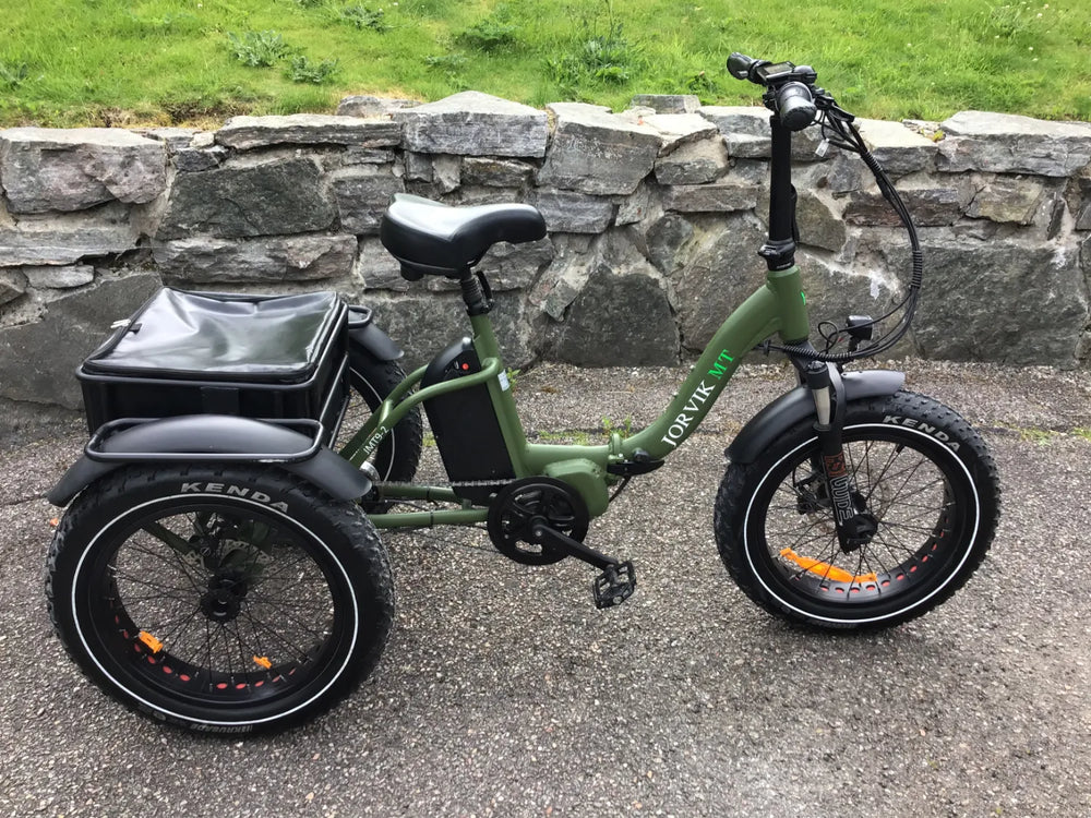 Jorvik Jorvik JMT 9 Mid Drive Folding Electric Mountain Trike (250w). 2022
