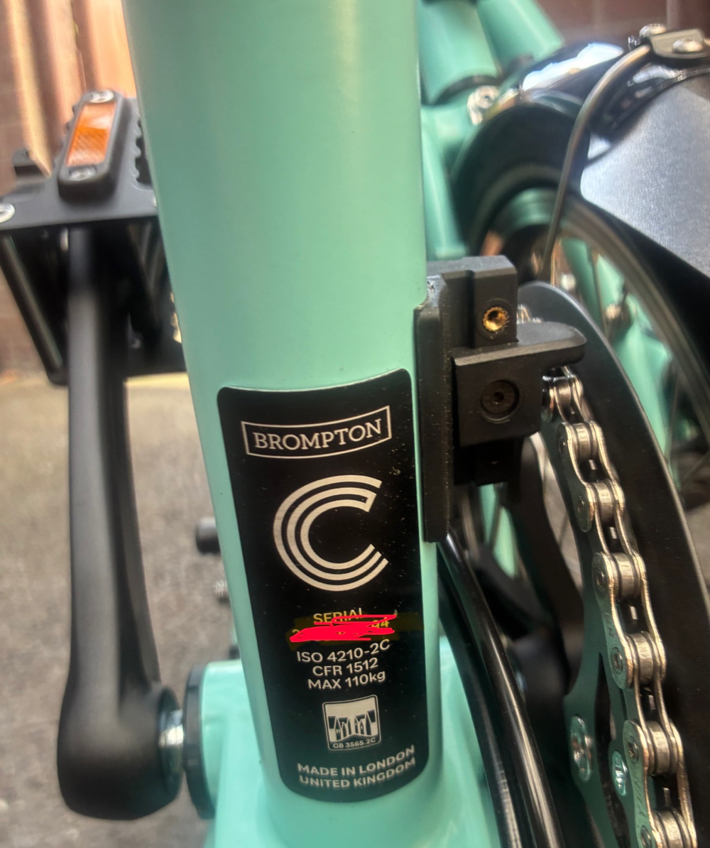 Brompton C line 12 speed 2025