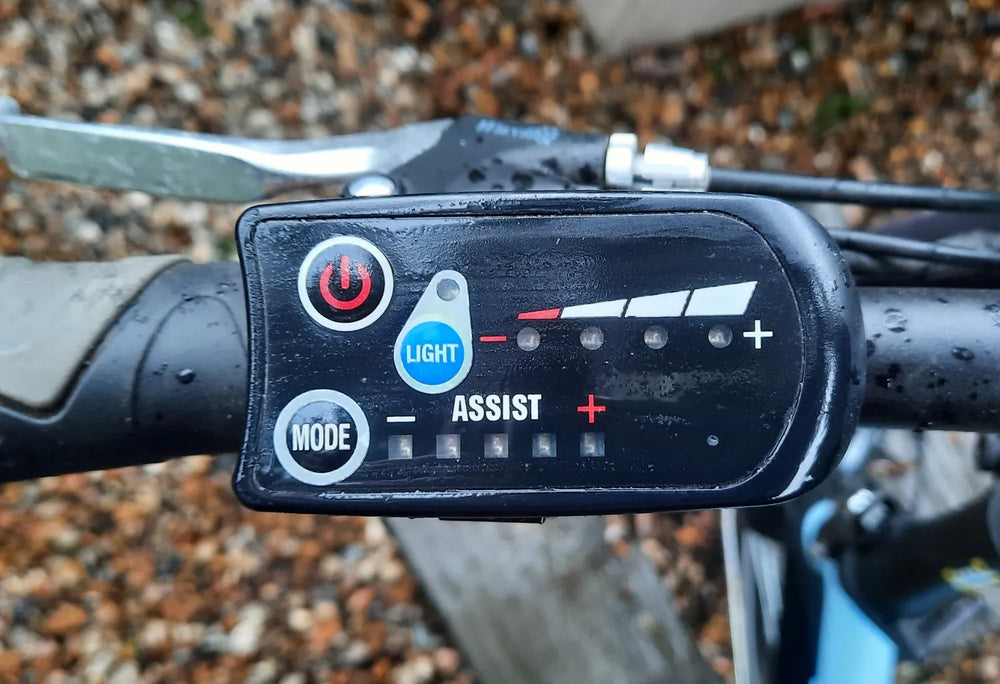 Folding Electric city bike, Hardly used, Aluminium Frame, 250W.