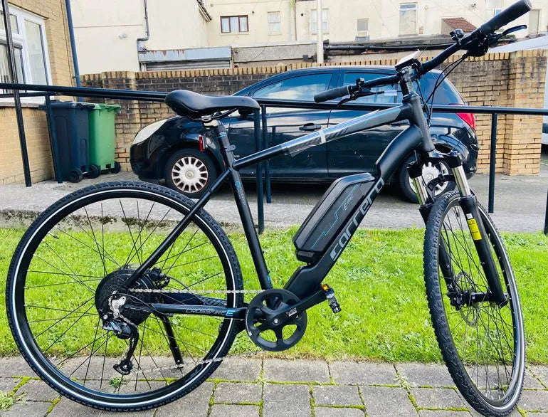 Carrera Crossfire E Mens Electric Hybrid Bike 2.0 2021
