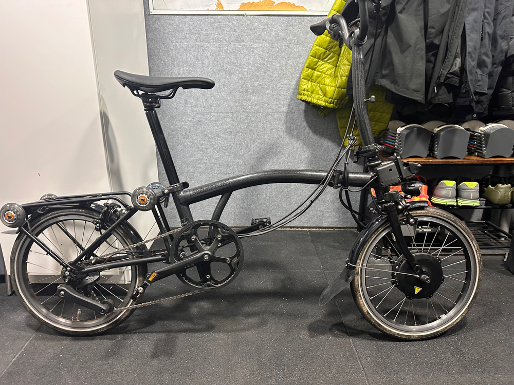 Brompton Electric P Line Urban with Roller Frame 2023