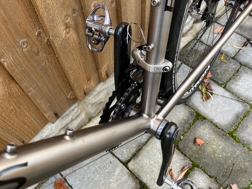 Burl’s titanium  Audax 2009