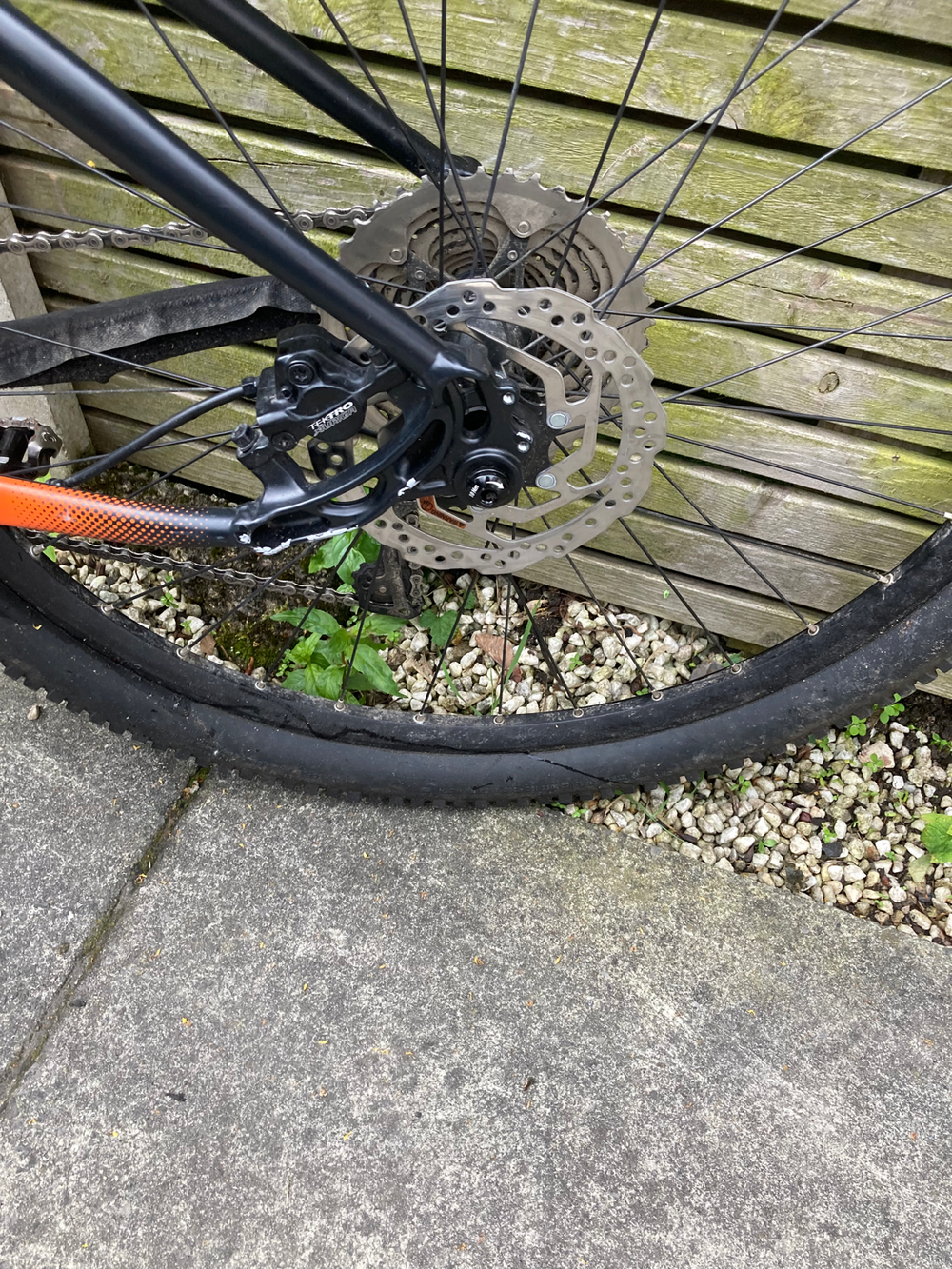 Orange clockwork Hard tail mountain bike 2021