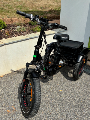 Jorvik JMT9 Mid Drive Folding Electric Trike  2021