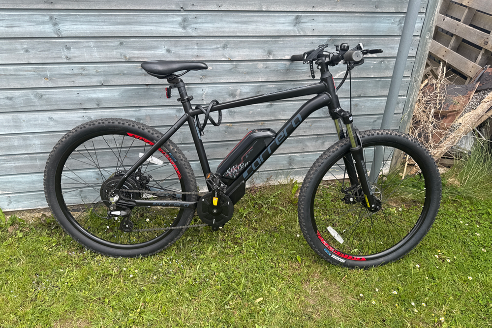 Mens Electric Bike Carrera Vengeance Chain Carrera Electric Bike